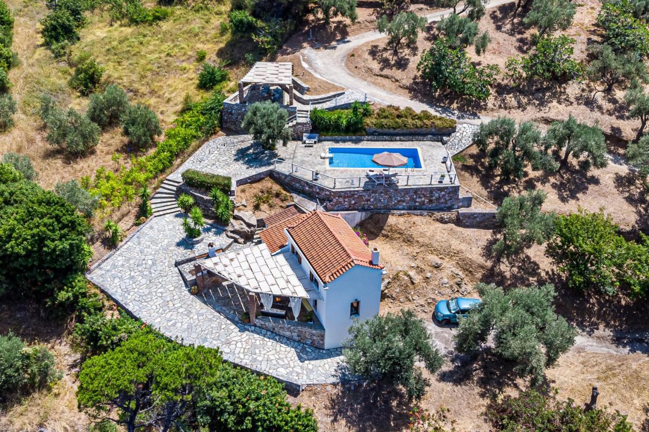 Villa Fotini Kalivi In Raches Panormos  外观 照片