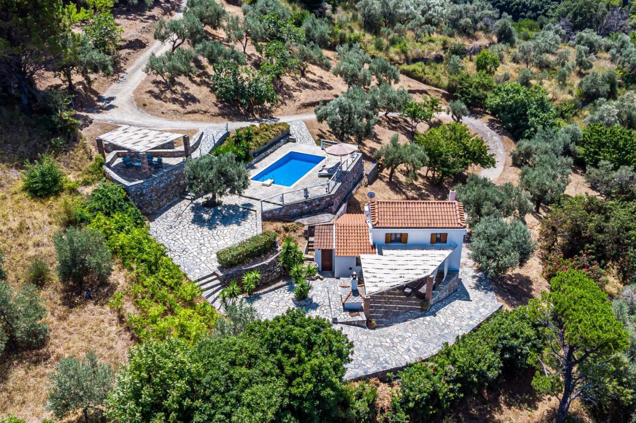 Villa Fotini Kalivi In Raches Panormos  外观 照片