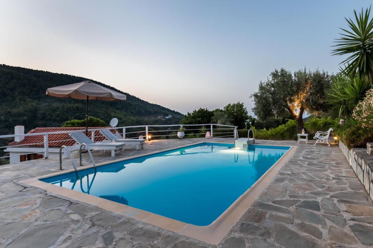 Villa Fotini Kalivi In Raches Panormos  外观 照片