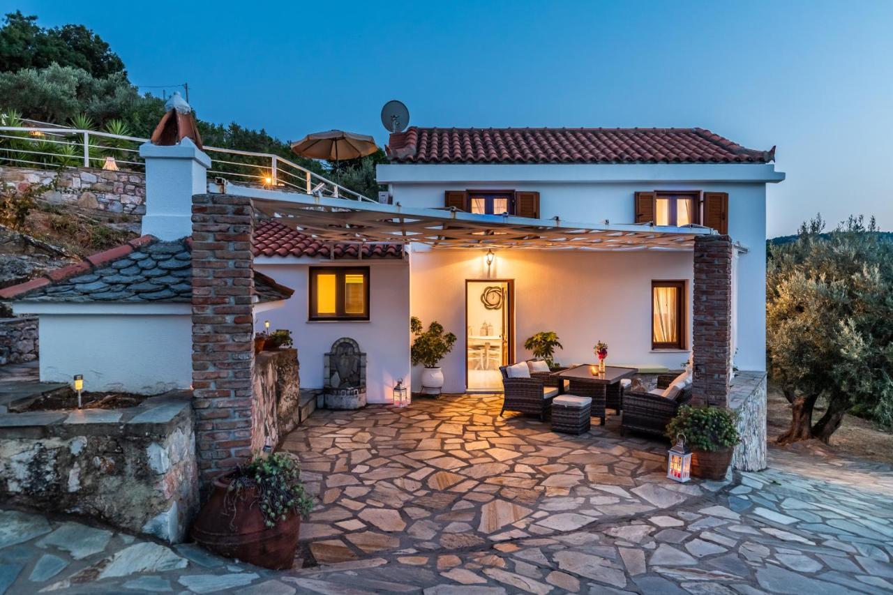 Villa Fotini Kalivi In Raches Panormos  外观 照片