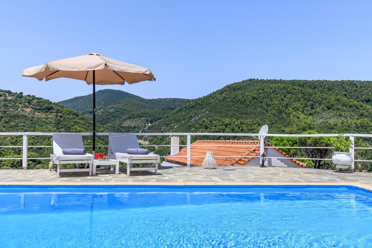 Villa Fotini Kalivi In Raches Panormos  外观 照片