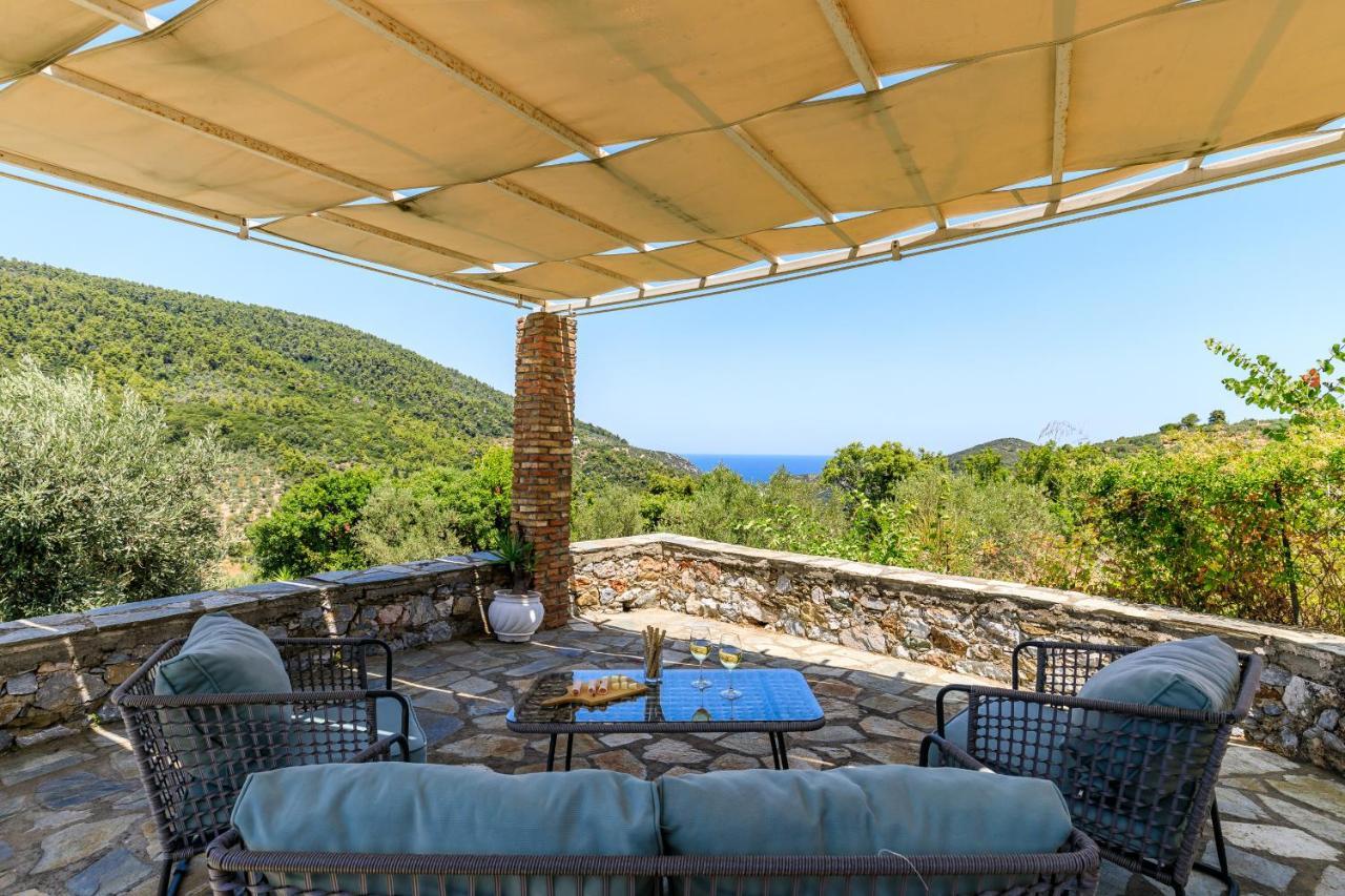Villa Fotini Kalivi In Raches Panormos  外观 照片