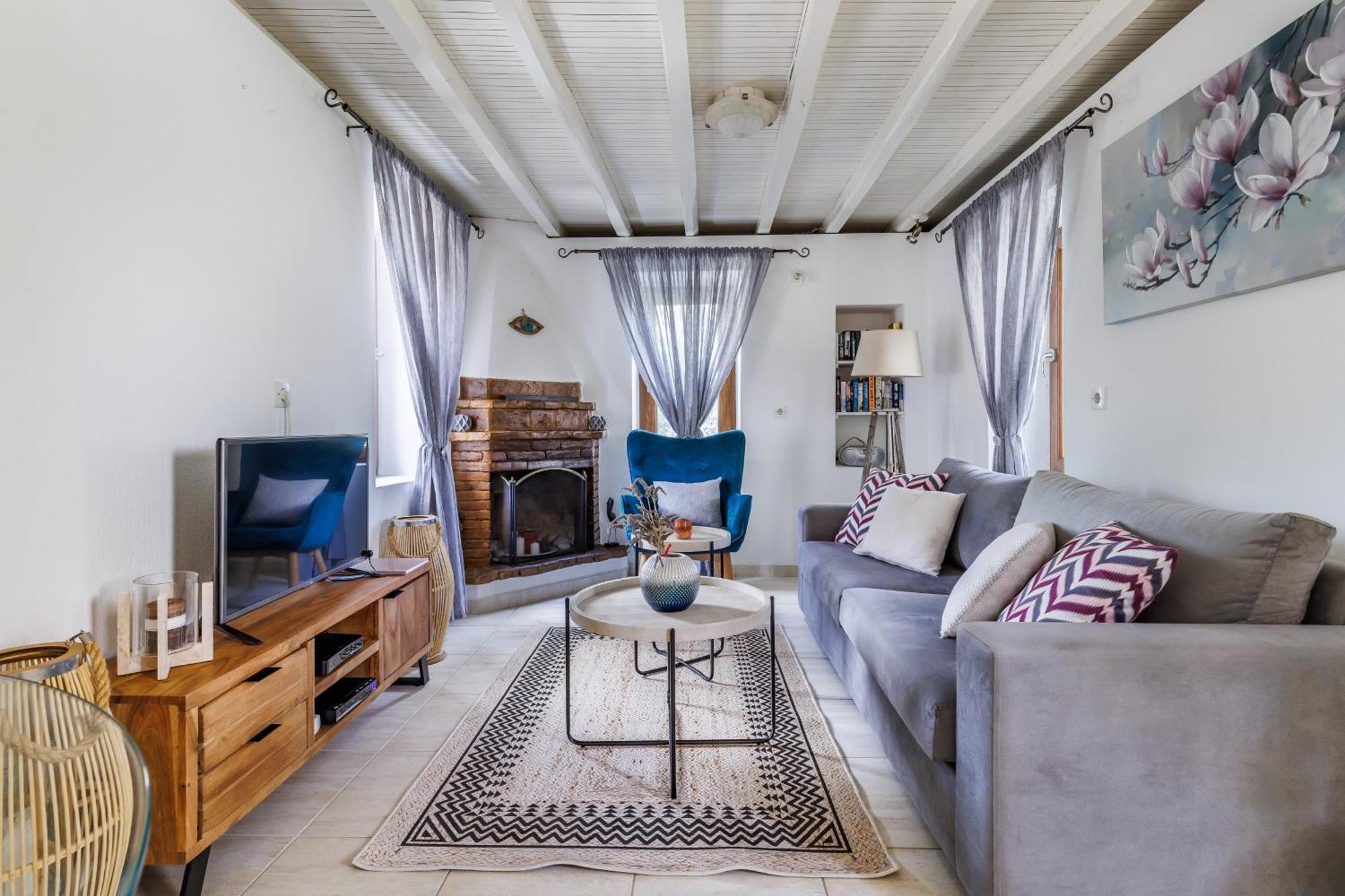 Villa Fotini Kalivi In Raches Panormos  外观 照片