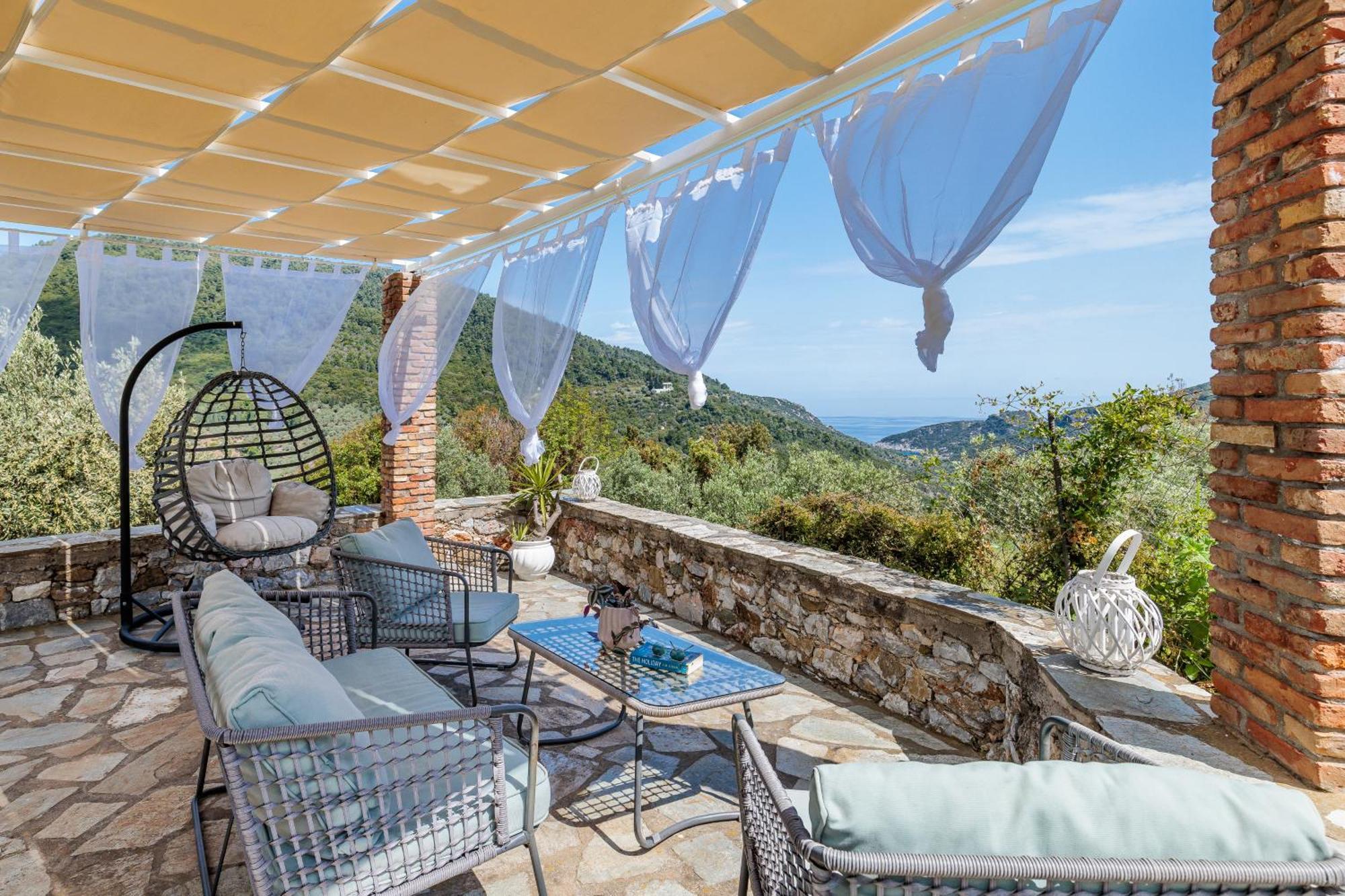 Villa Fotini Kalivi In Raches Panormos  外观 照片