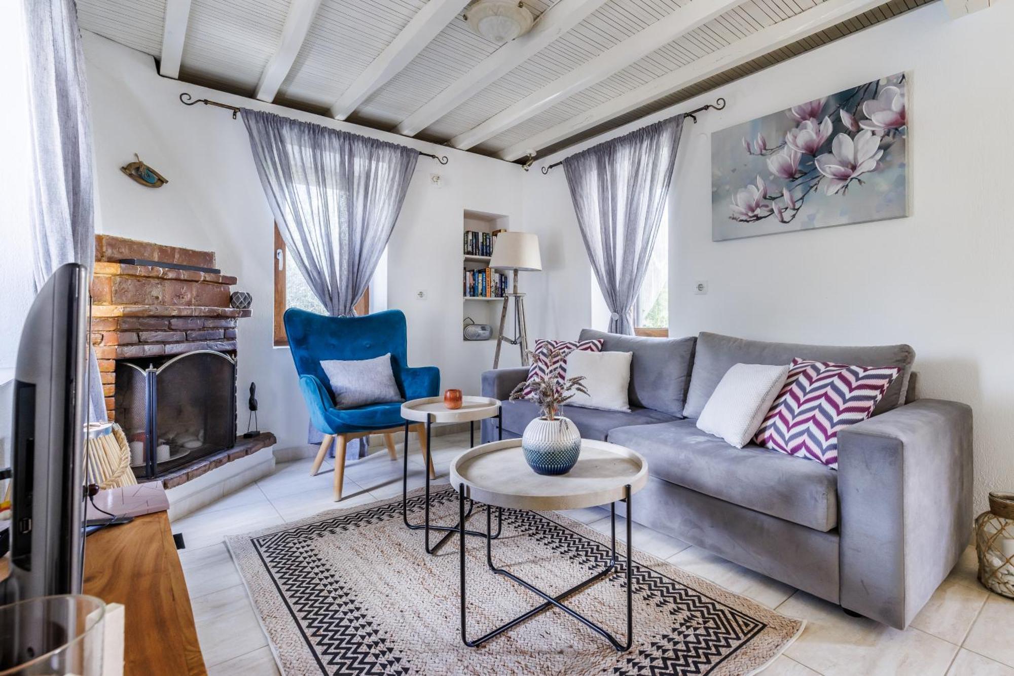 Villa Fotini Kalivi In Raches Panormos  外观 照片