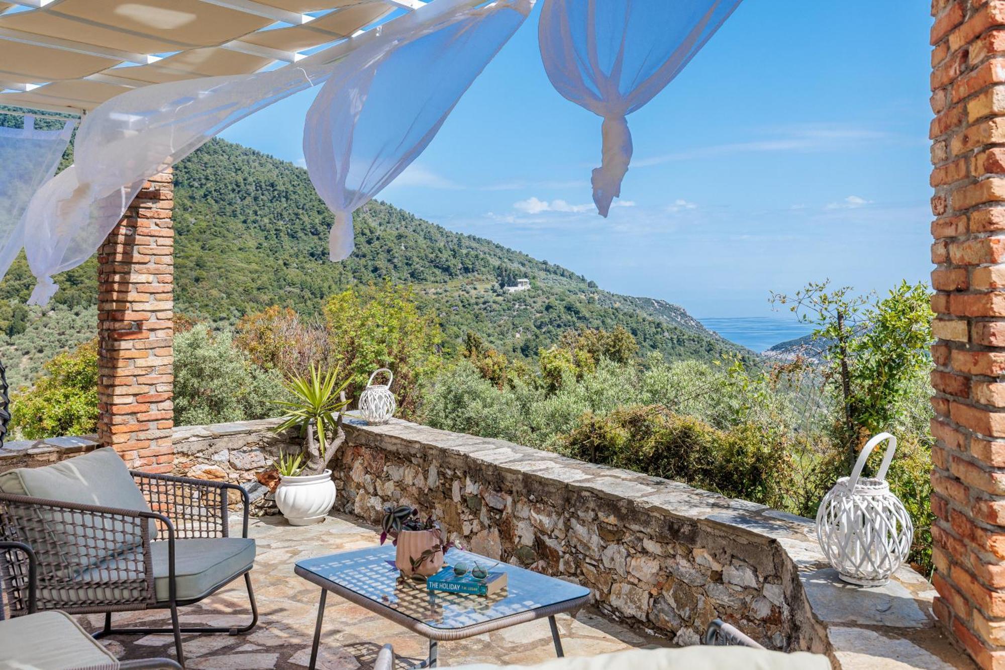 Villa Fotini Kalivi In Raches Panormos  外观 照片