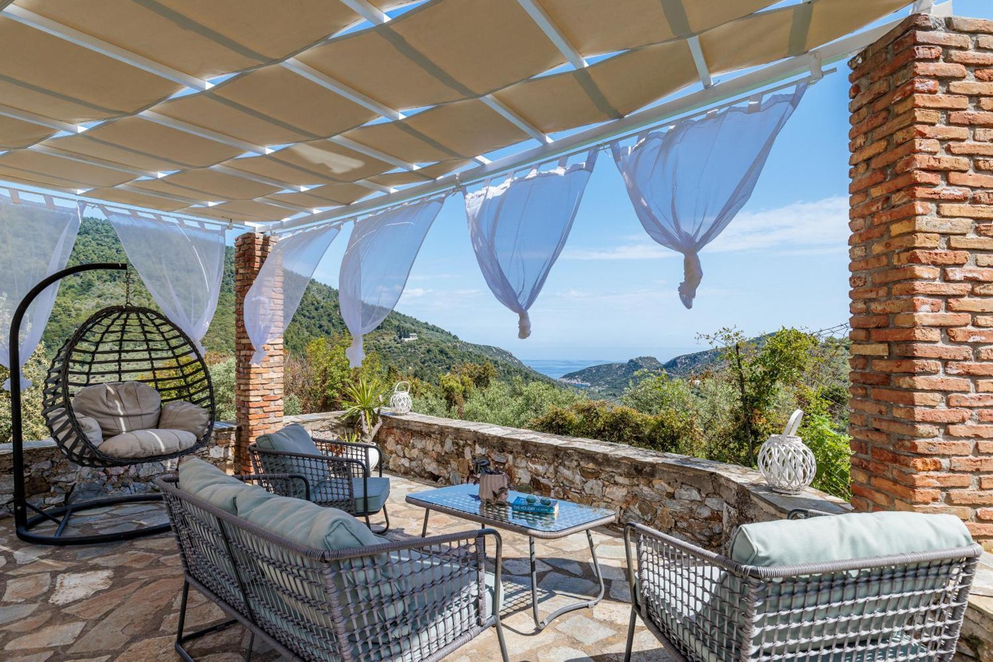Villa Fotini Kalivi In Raches Panormos  外观 照片