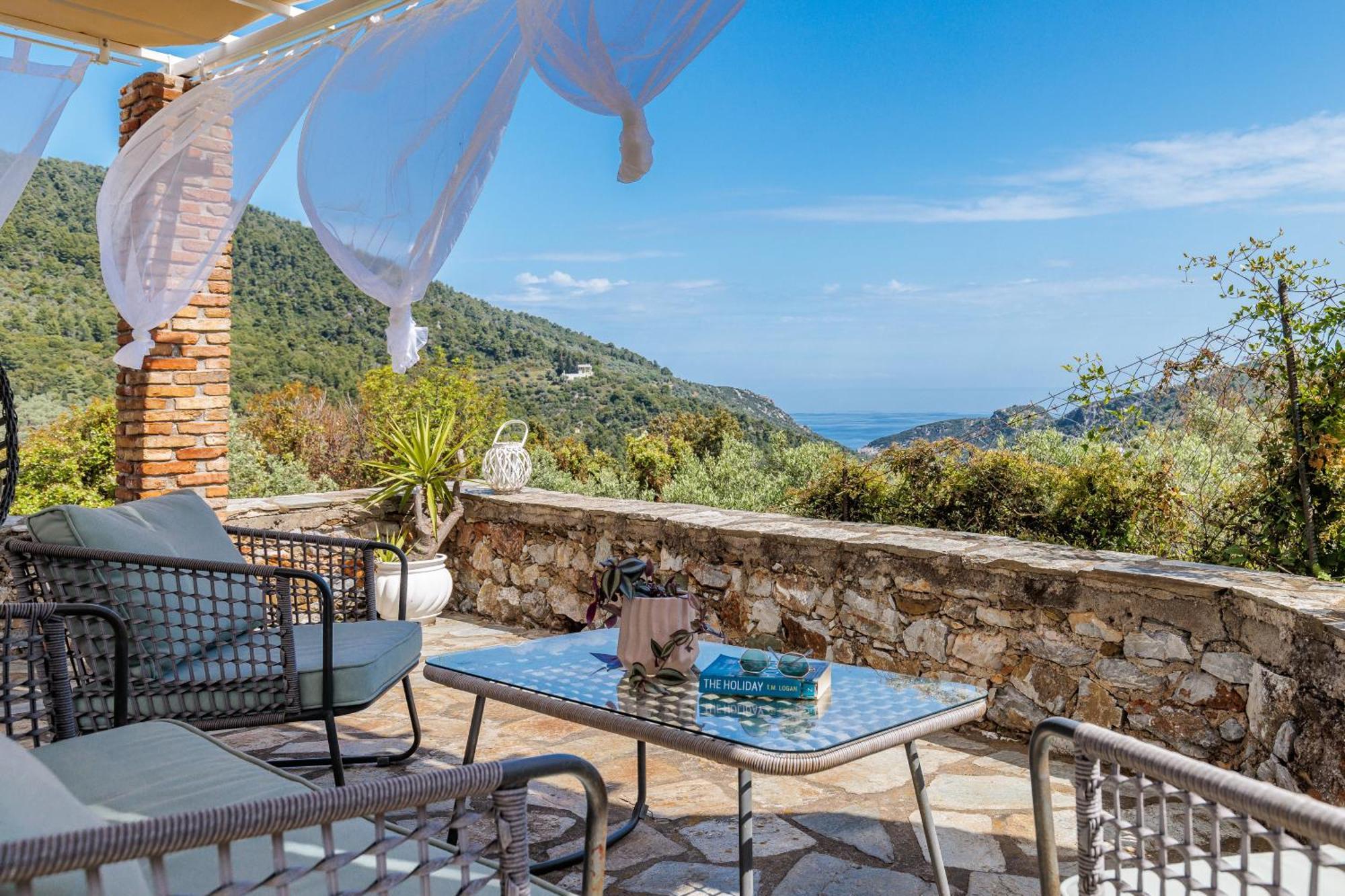 Villa Fotini Kalivi In Raches Panormos  外观 照片